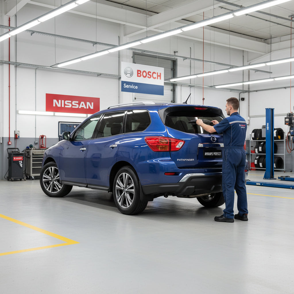Schimbare Ștergător Lunetă Bosch Rear H301 la Nissan Pathfinder [R52R]