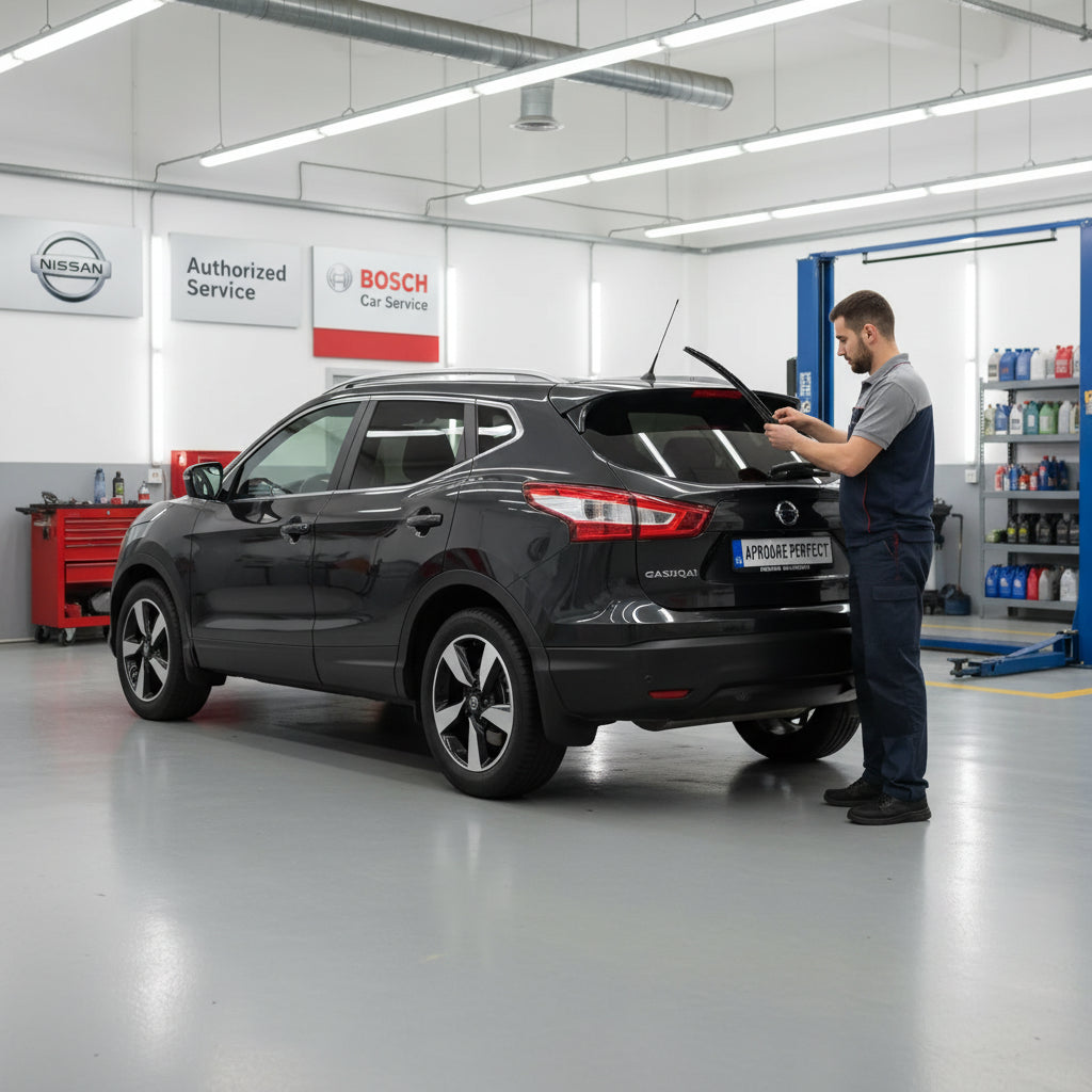 Schimbare Ștergător Lunetă Bosch Rear H301 la Nissan Qashqai [J11E;J11R]