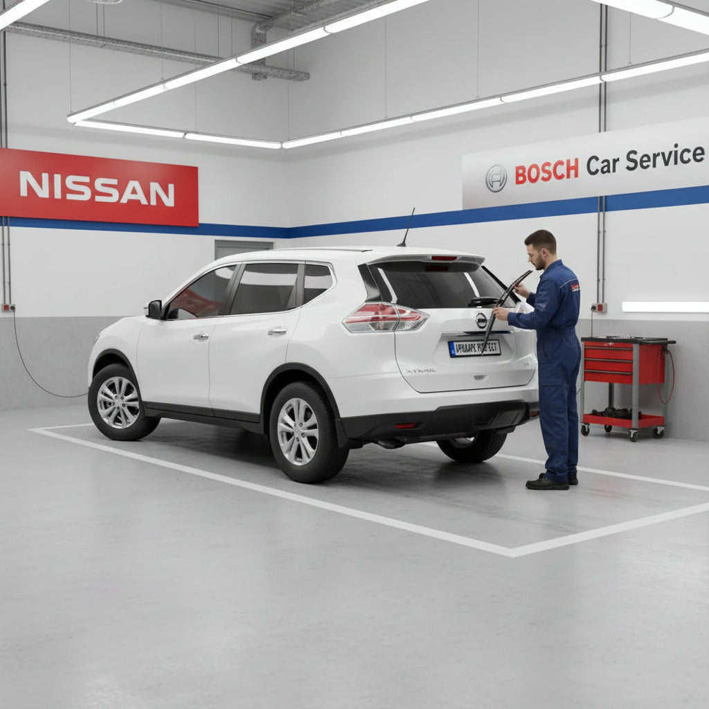 Schimbare Ștergător Lunetă Bosch Rear H301 la Nissan X-Trail [T32;T32R;T32RR]