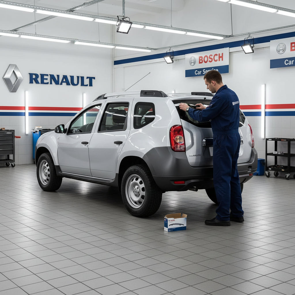 Schimbare Ștergător Lunetă Bosch Rear H301 la Renault Duster [HS]