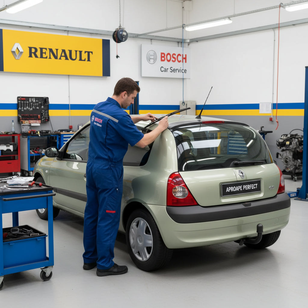 Schimbare Ștergător Lunetă Bosch Rear H301 la Renault Clio II [BB./CB./SB.]