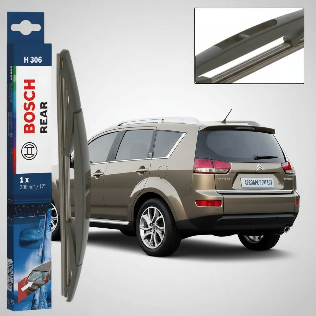 Ștergător Lunetă Bosch Rear H306 (Twin) pentru Citroën C-Crosser Van [VU_]