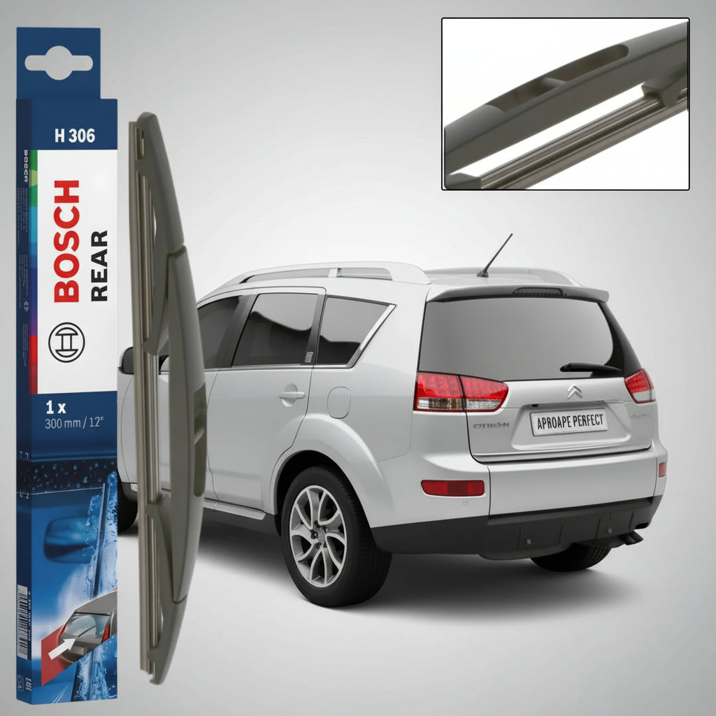Ștergător Lunetă Bosch Rear H306 (Twin) pentru Citroën C-Crosser [VU_ / VV_]