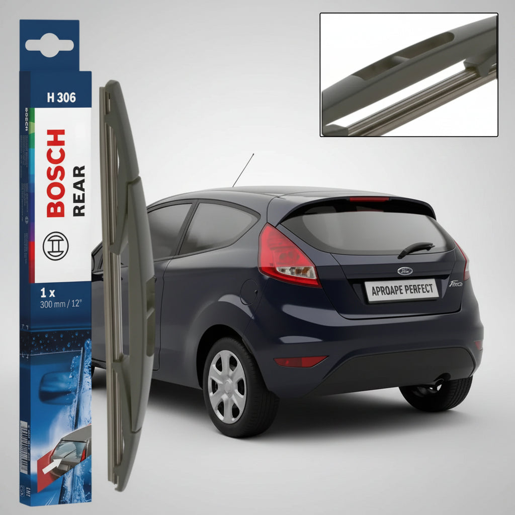 Ștergător Lunetă Bosch Rear H306 (Twin) pentru Ford Fiesta Mk7 Hatchback