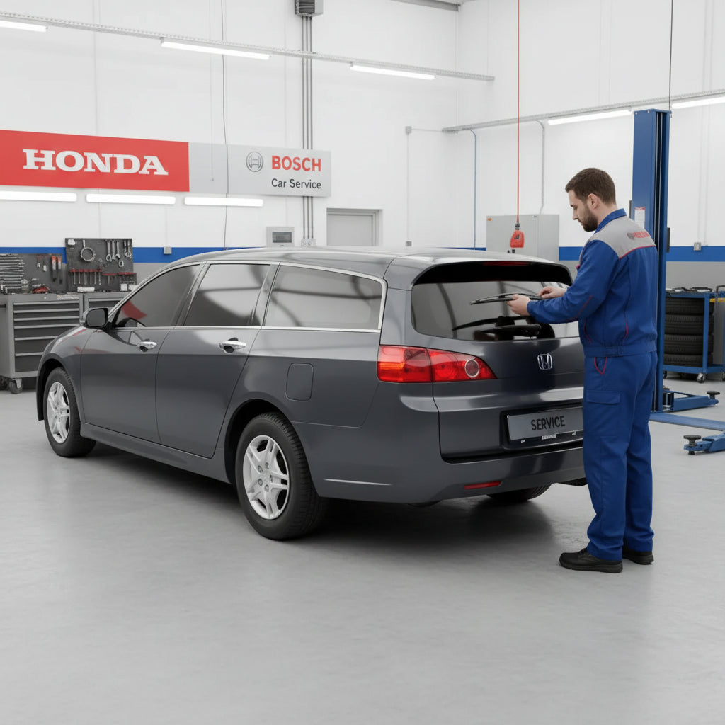 Schimbare Ștergător Lunetă Bosch Rear H306 (Twin) la Honda Accord VII Tourer [CM / CN]