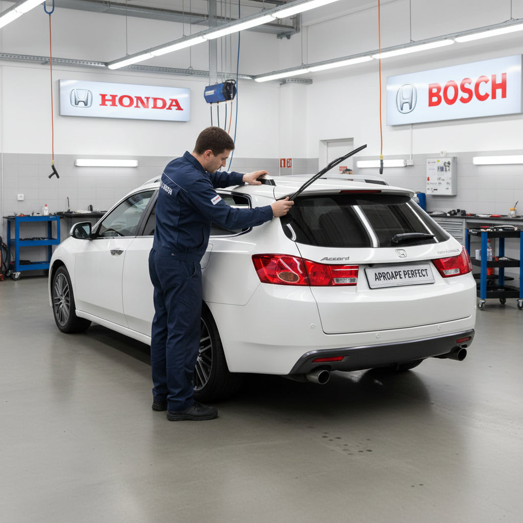 Schimbare Ștergător Lunetă Bosch Rear H306 (Twin) la Honda Accord VIII Estate [CW]