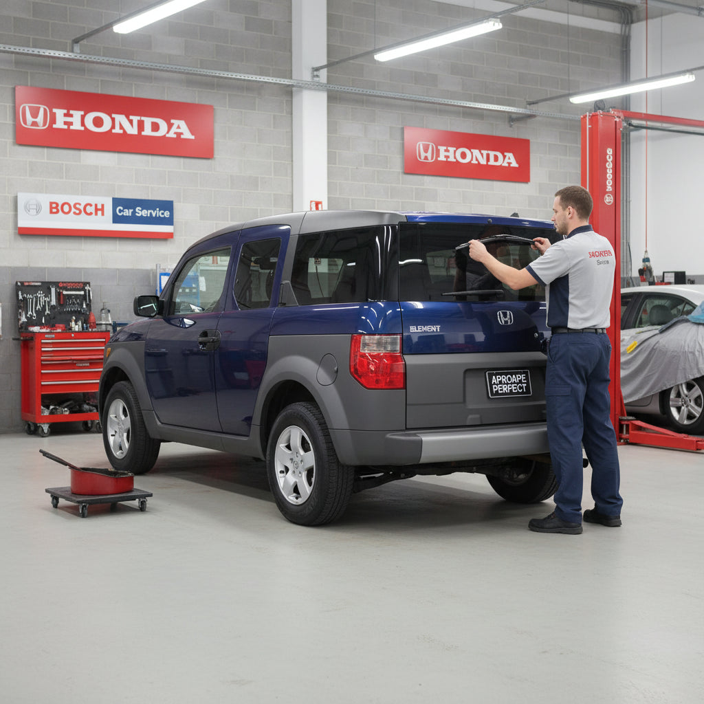 Schimbare Ștergător Lunetă Bosch Rear H306 (Twin) la Honda Element [YH]