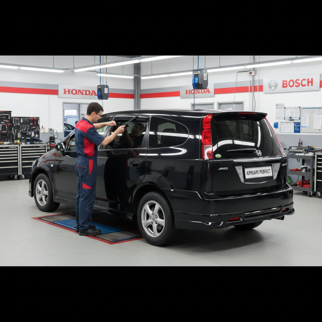 Schimbare Ștergător Lunetă Bosch Rear H306 (Twin) la Honda Stream [RN]
