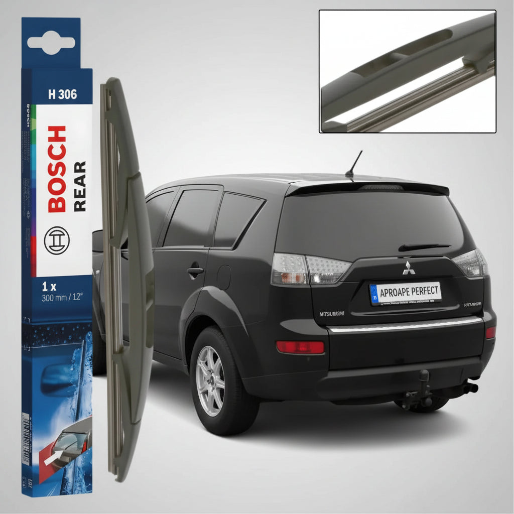Ștergător Lunetă Bosch Rear H306 (Twin) pentru Mitsubishi Outlander II [CW_W]