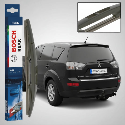 Ștergător Lunetă Bosch Rear H306 (Twin) pentru Mitsubishi Outlander II [CW_W]