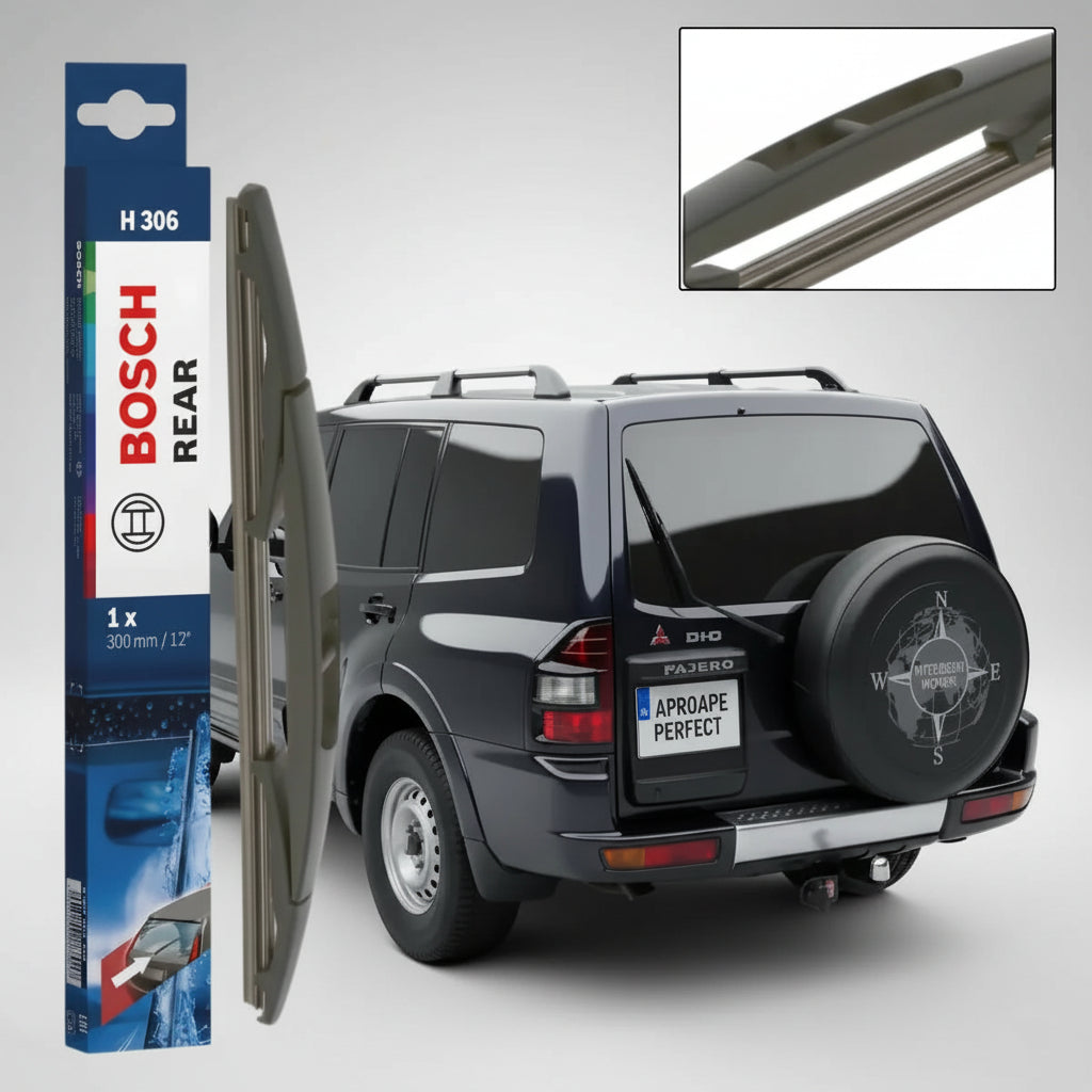 Ștergător Lunetă Bosch Rear H306 (Twin) pentru Mitsubishi Pajero IV [V8_W / V9_W]