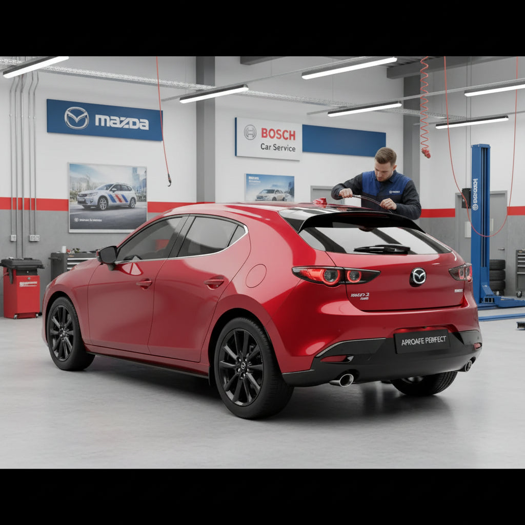 Schimbare Ștergător Lunetă Bosch Rear H306 (Twin) la Mazda 3 Hatchback Van [BM]