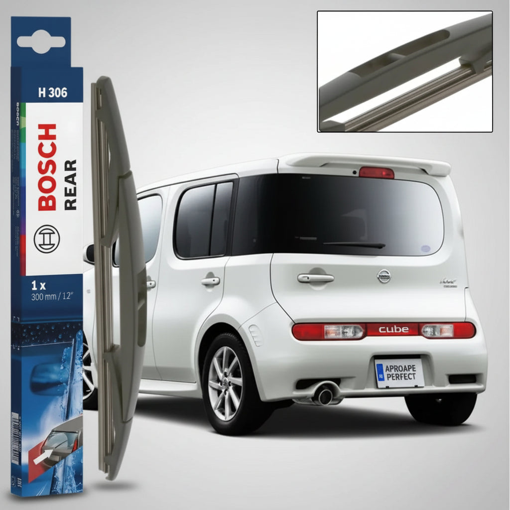 Ștergător Lunetă Bosch Rear H306 (Twin) pentru Nissan Cube [Z12]