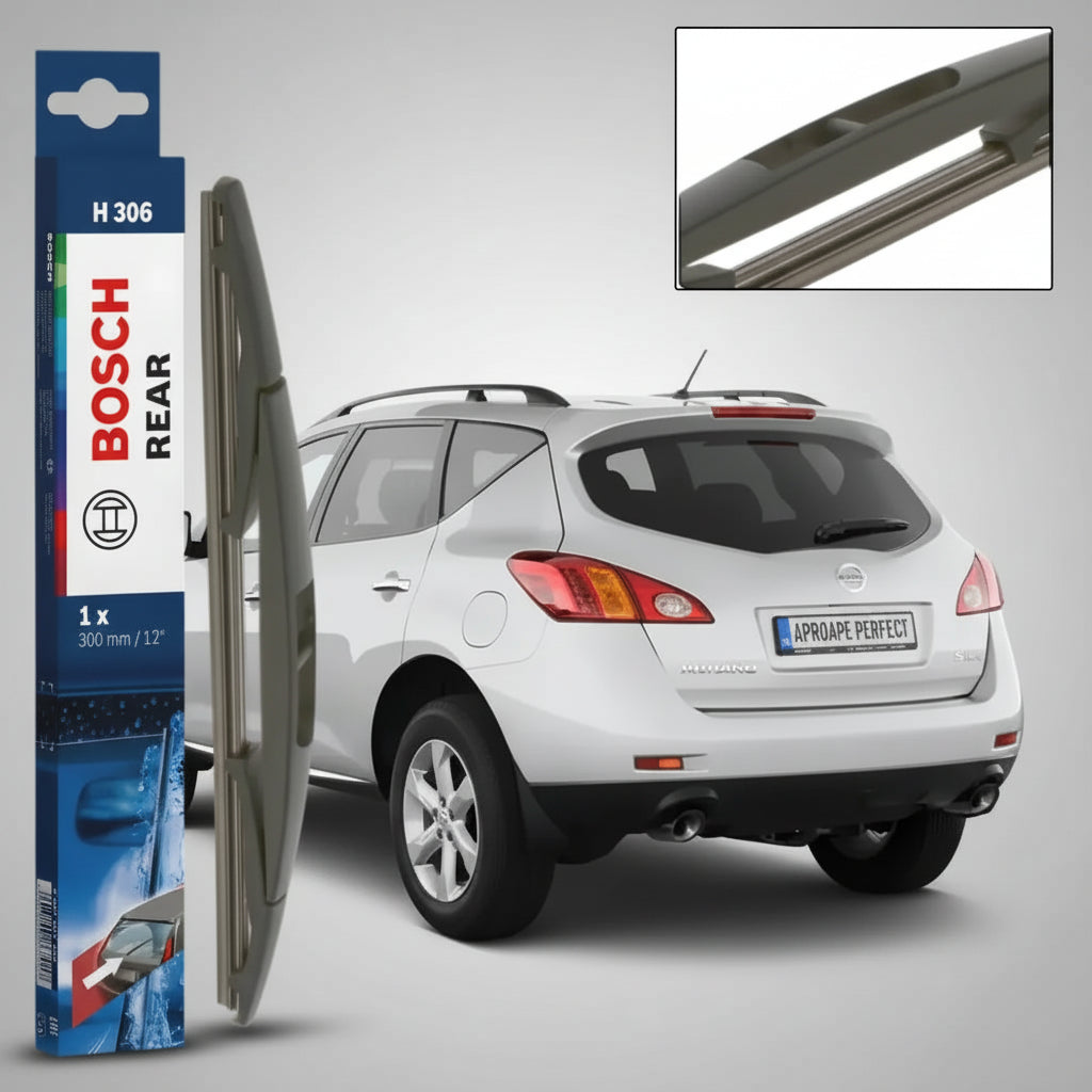 Ștergător Lunetă Bosch Rear H306 (Twin) pentru Nissan Murano II [Z51]