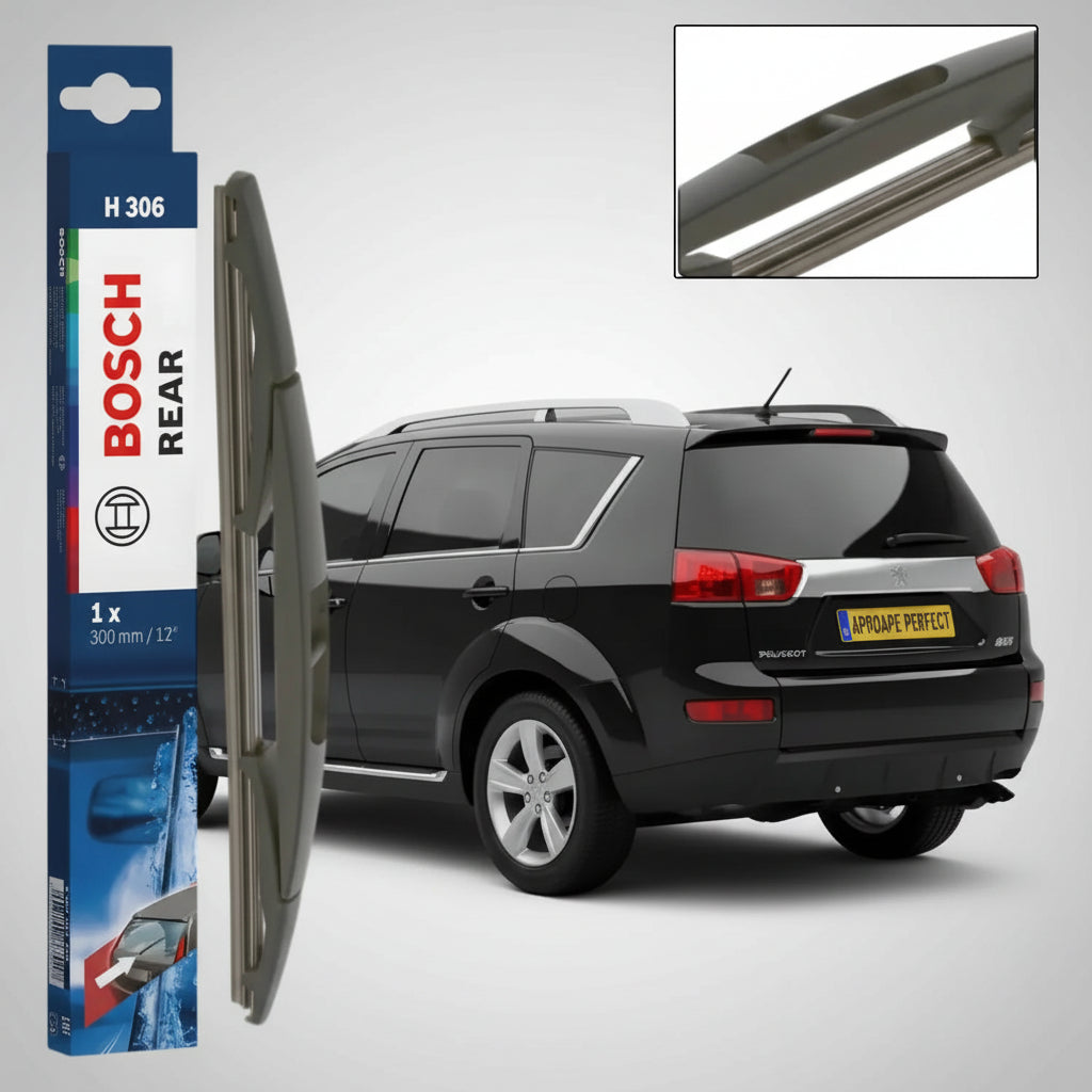 Ștergător Lunetă Bosch Rear H306 (Twin) pentru Peugeot 4007 [VU_ / VV_]