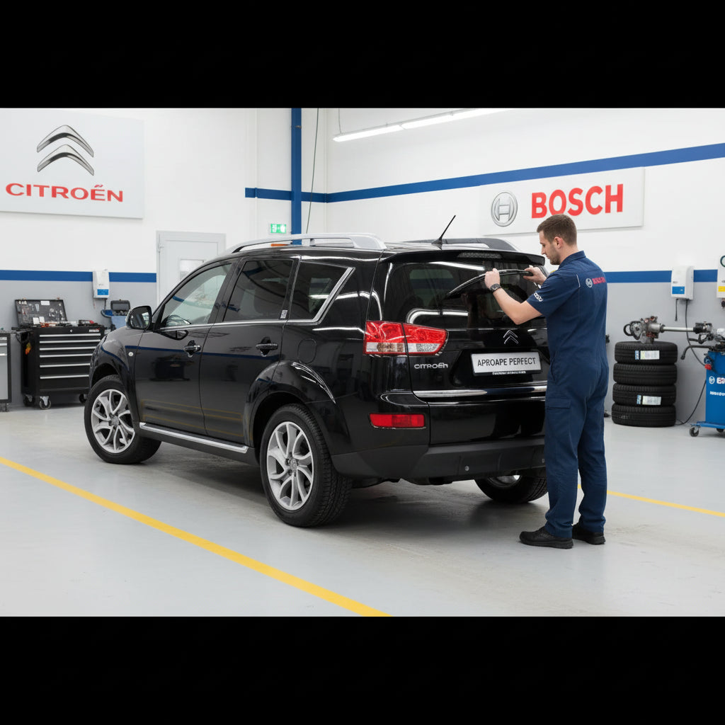 Schimbare Ștergător Lunetă Bosch Rear H306 (Twin) la Citroën C-Crosser Enterprise [VU_ / VV_]