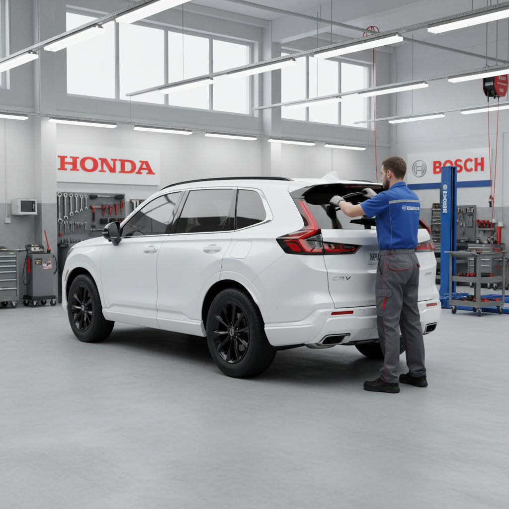 Schimbare Ștergător Lunetă Bosch Rear H306 (Twin) la Honda CR-V VI [RS_ / RY_]