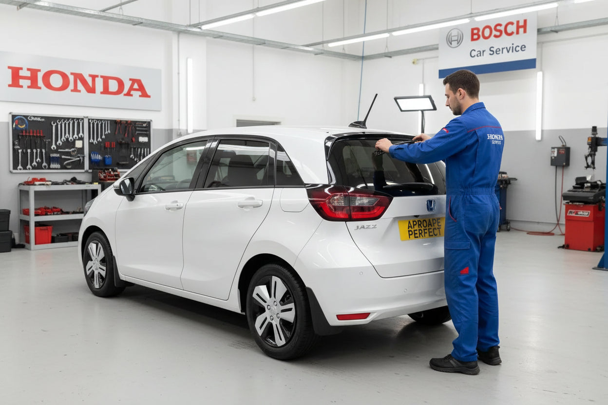 Schimbare Ștergător Lunetă Bosch Rear H306 (Twin) la Honda Jazz V [GR_ / GS_]