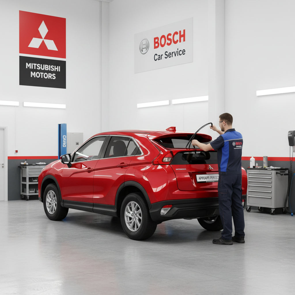 Schimbare Ștergător Lunetă Bosch Rear H306 (Twin) la Mitsubishi Eclipse Cross [GK_ / GL_]