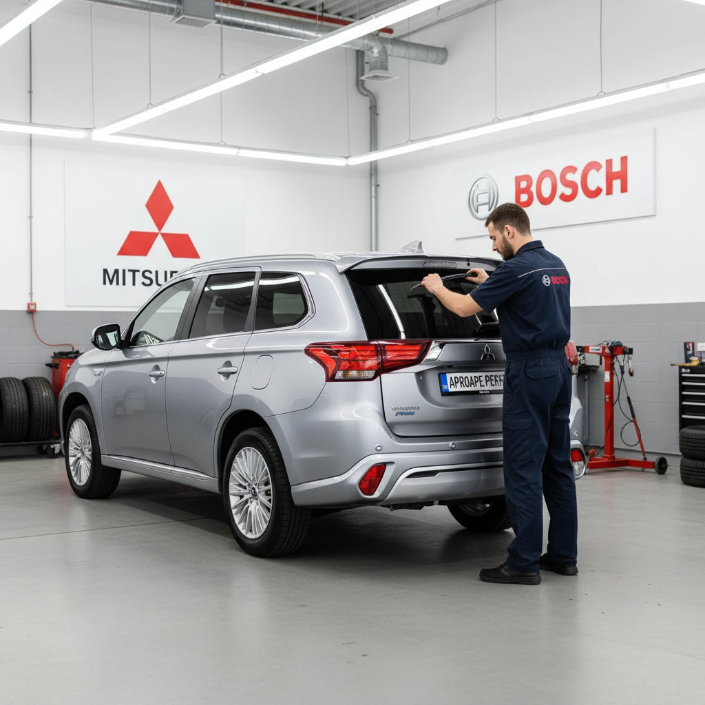 Schimbare Ștergător Lunetă Bosch Rear H306 (Twin) la Mitsubishi Outlander III [GG_W / GF_W / ZJ / ZL / ZK]
