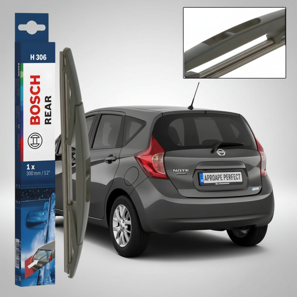 Ștergător Lunetă Bosch Rear H306 (Twin) pentru Nissan Note [E11 / E12]