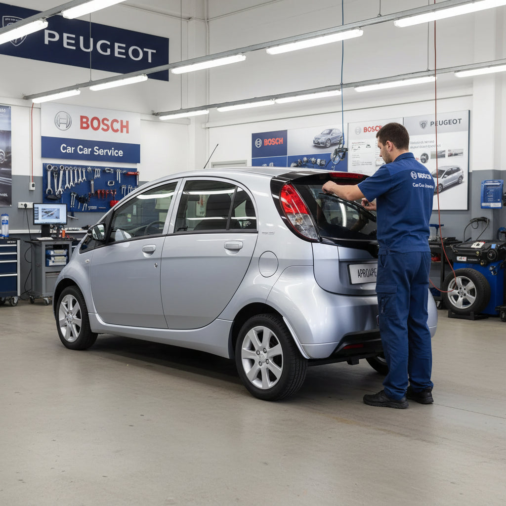 Schimbare Ștergător Lunetă Bosch Rear H306 (Twin) la Peugeot iOn