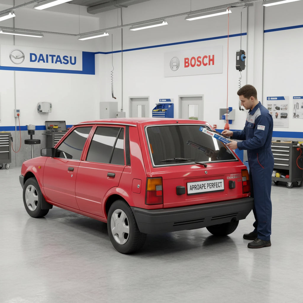 Schimbare Ștergător Lunetă Bosch Twin H341 la Daihatsu Charade I