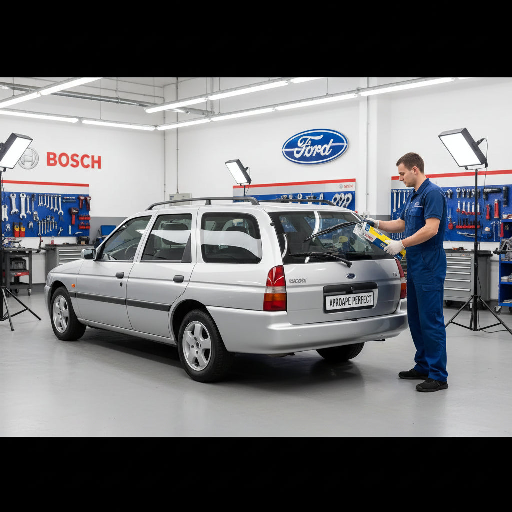 Schimbare Ștergător Lunetă Bosch Twin H341 la Ford Escort VI Turnier (GAL, ANL) Break 1992–1995