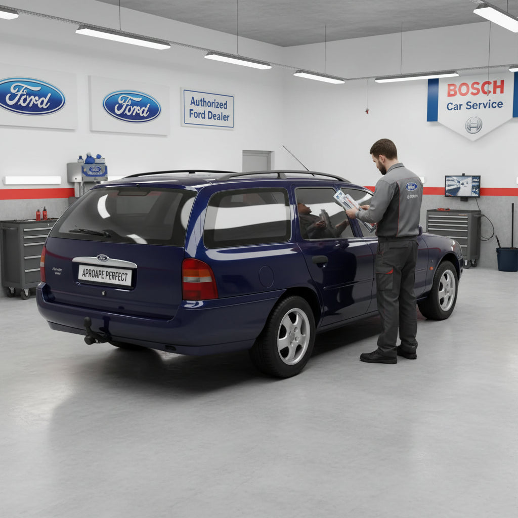 Schimbare Ștergător Lunetă Bosch Twin H341 la Ford Mondeo II Turnier (BNP) Break 1996–2000