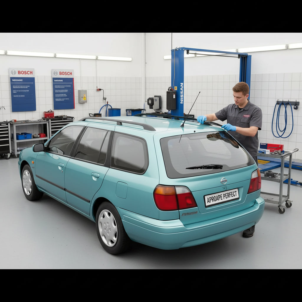 Schimbare Ștergător Lunetă Bosch Twin H341 la Nissan Primera Traveller (WP11) Break 1996–2002