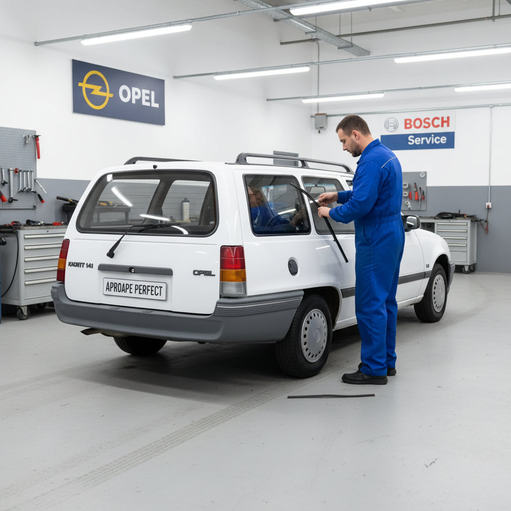 Schimbare Ștergător Lunetă Bosch Twin H341 la Opel Kadett E Estate (T85) Break 1984–1991