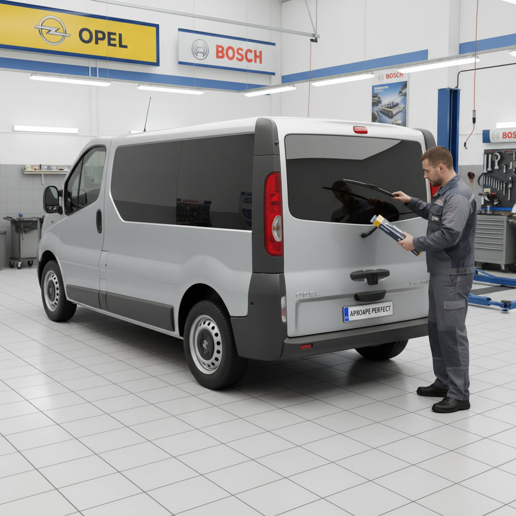 Schimbare Ștergător Lunetă Bosch Twin H341 la Opel Vivaro A Van (X83) 2001–2014