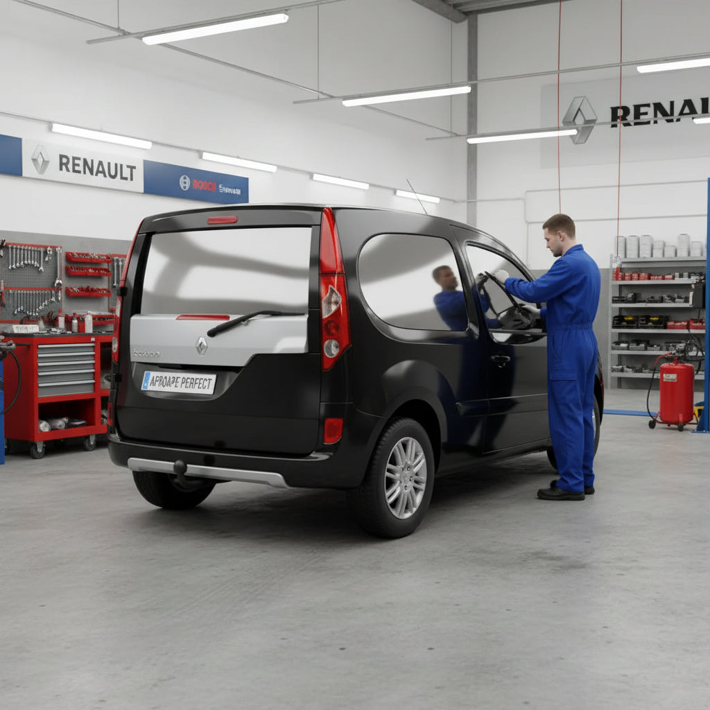 Schimbare Ștergător Lunetă Bosch Twin H341 la Renault Kangoo Be Bop (KW0/1) 2009–2012