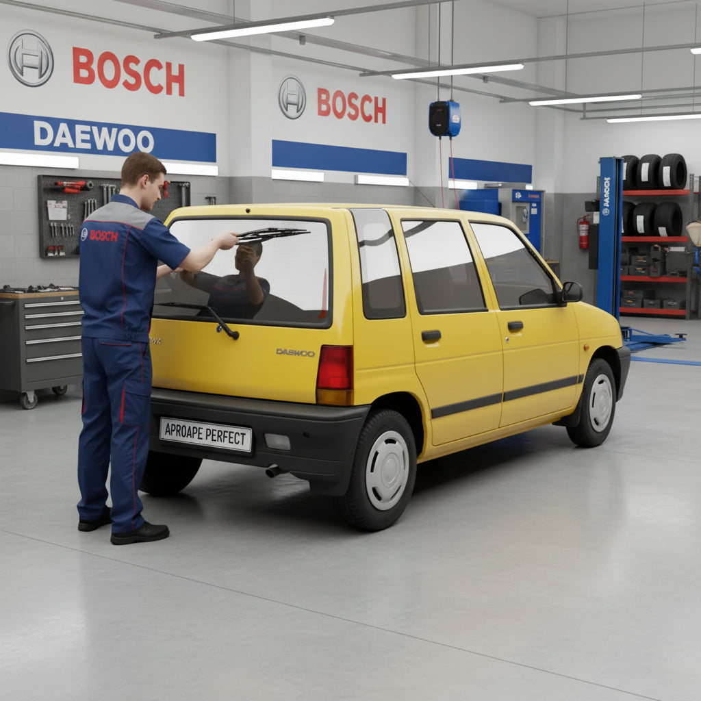 Schimbare Ștergător Lunetă Bosch Twin H341 la Daewoo Tico