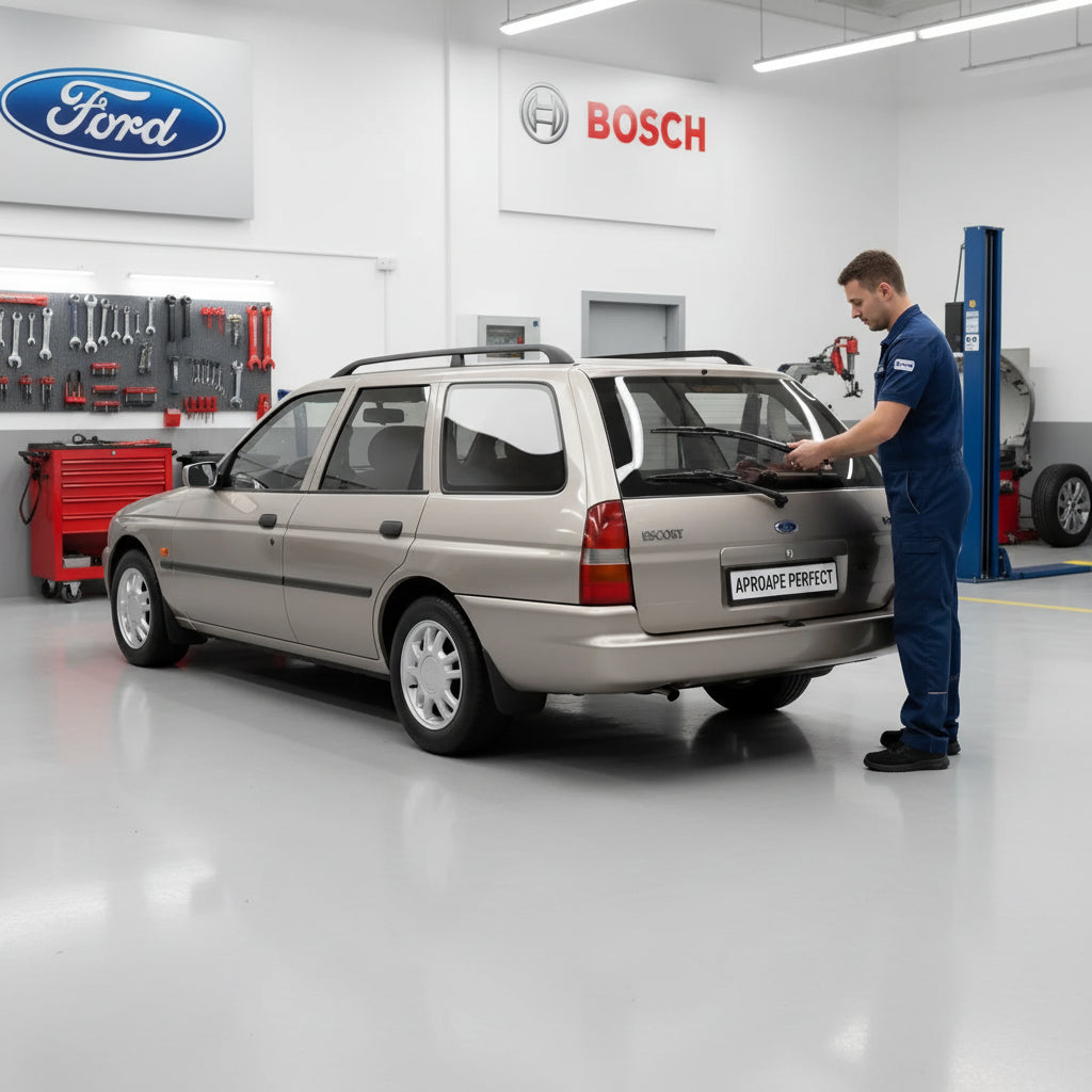 Schimbare Ștergător Lunetă Bosch Twin H341 la Ford Escort Classic Turnier (ANL) Break 1999–2000
