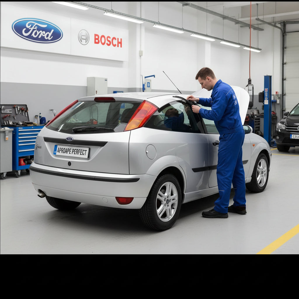 Schimbare Ștergător Lunetă Bosch Twin H341 la Ford Focus I (DAW, DBW) Hatchback 1998–2004