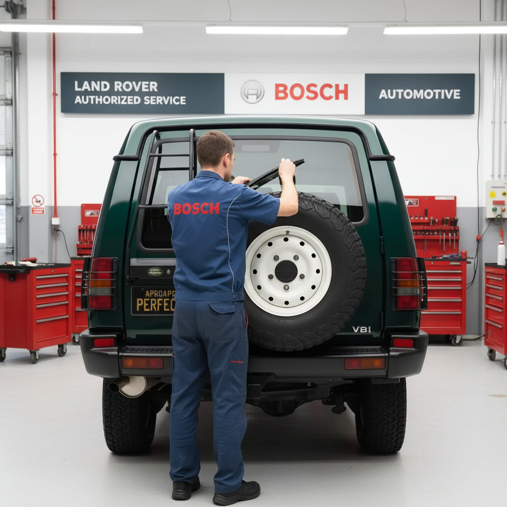 Schimbare Ștergător Lunetă Bosch Twin H341 la Land Rover Discovery I (LJ) SUV 1989–1998