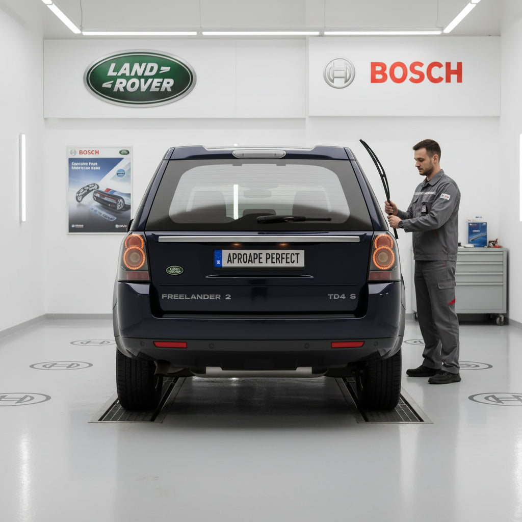 Schimbare Ștergător Lunetă Bosch Twin H341 la Land Rover Freelander 2 (L359) SUV 2006–2014