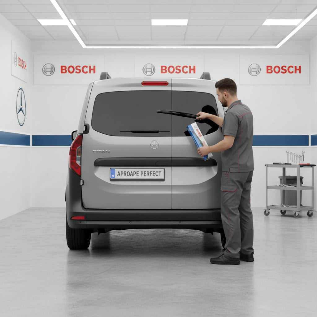 Schimbare Ștergător Lunetă Bosch Twin H341 la Mercedes-Benz Citan Box Body/MPV (W415) 2012–2021
