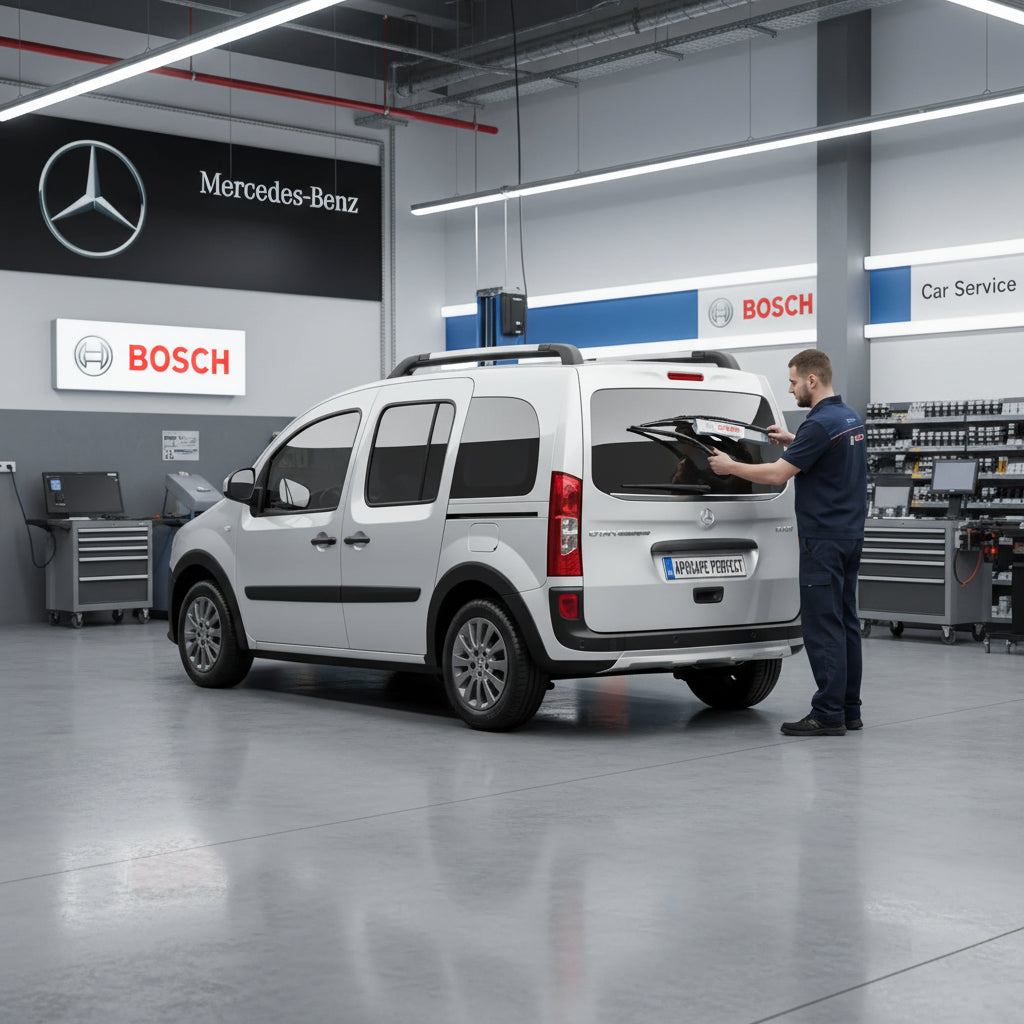 Schimbare Ștergător Lunetă Bosch Twin H341 la Mercedes-Benz Citan Mixto (W415) 2012–2021