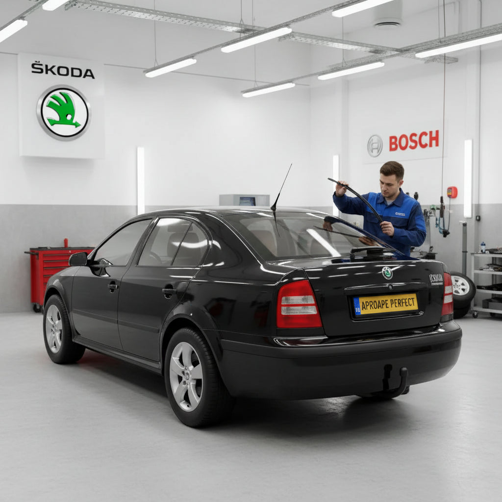 Schimbare Ștergător Lunetă Bosch Twin H341 la Skoda Octavia I (1U2) Hatchback 1996–2003
