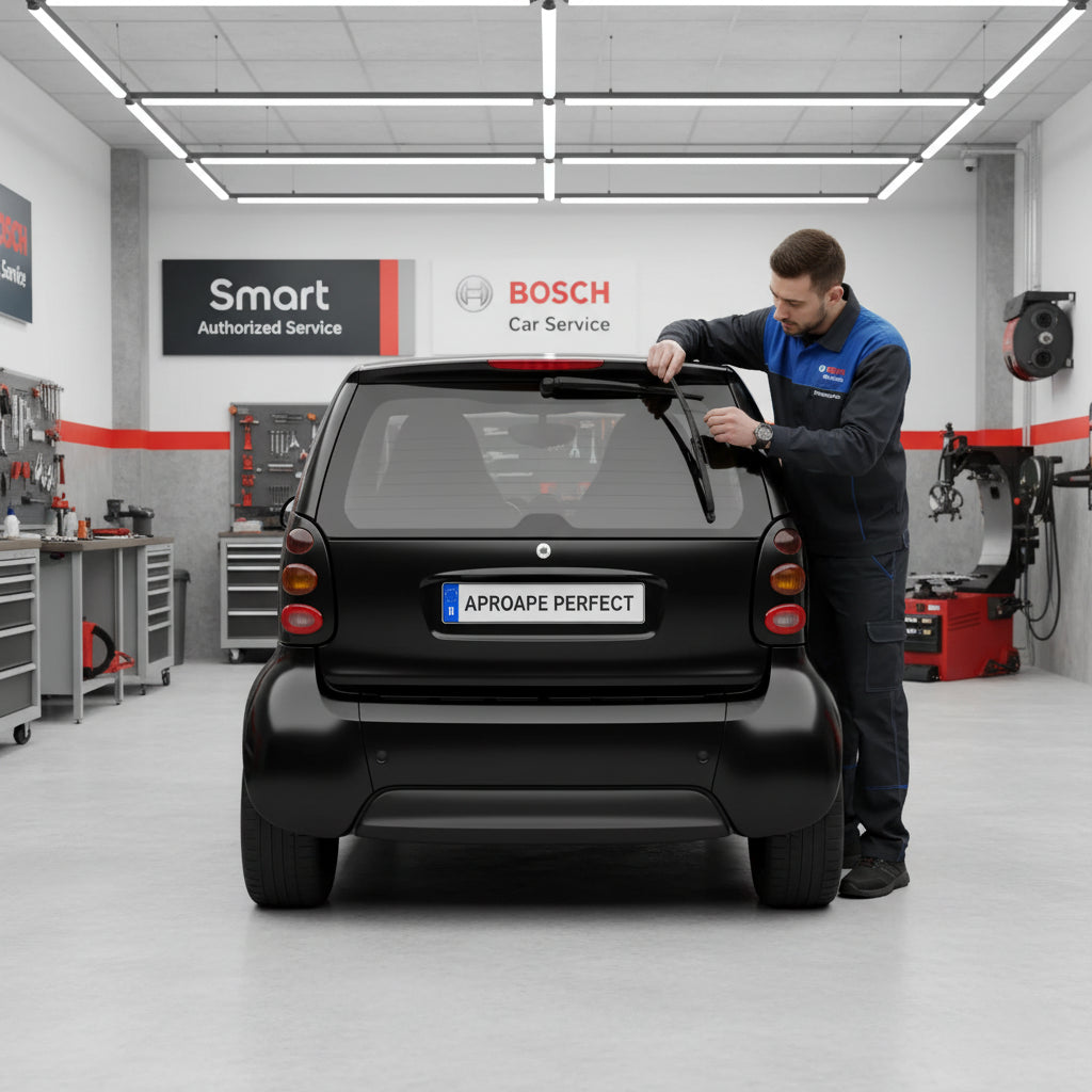 Schimb Ștergător Lunetă Bosch Twin H341 la Smart City-Coupe (450) 1998–2004