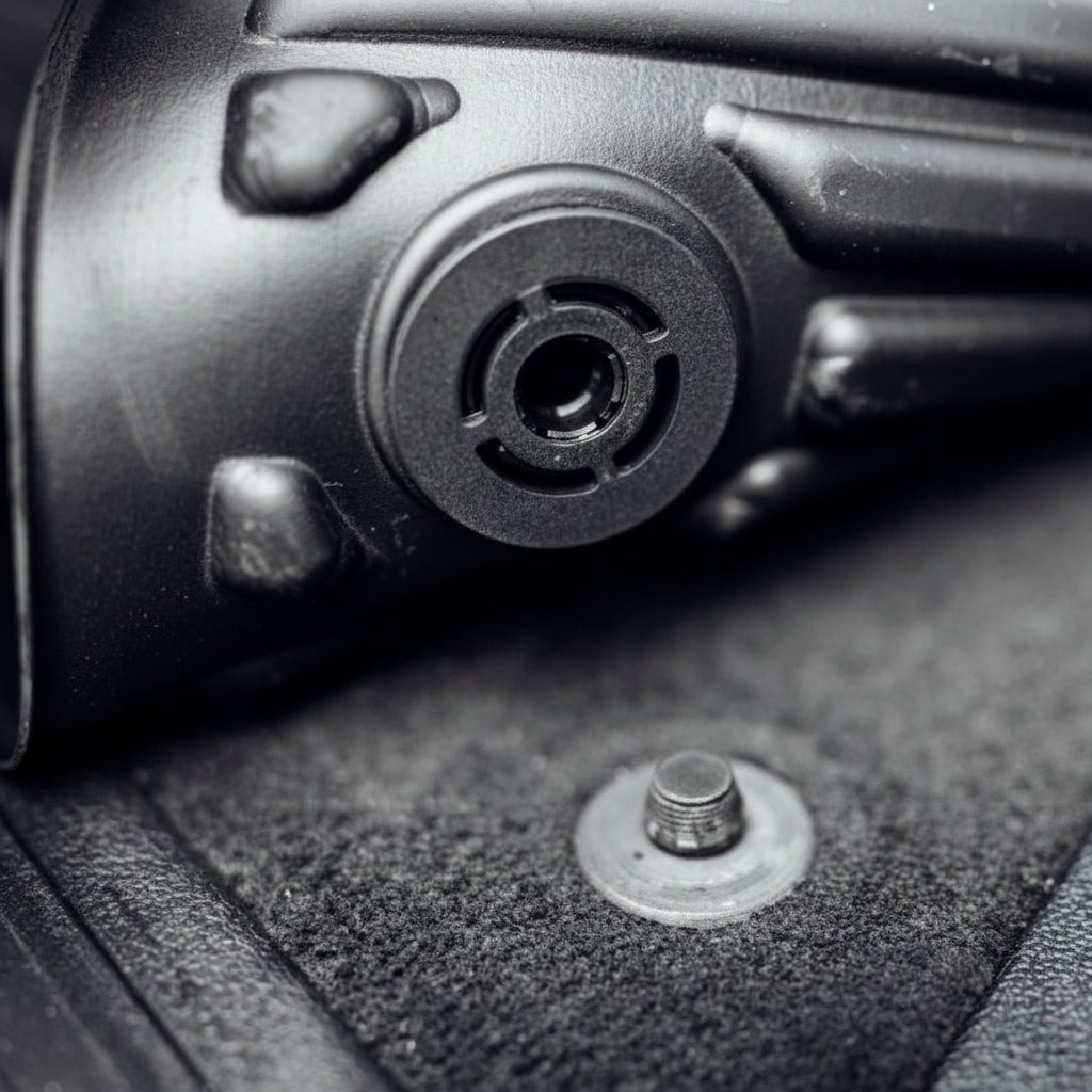 Sistem de fixare clipuri covorase tavita frogum No. 77 Dacia Logan 3 - detaliu prindere