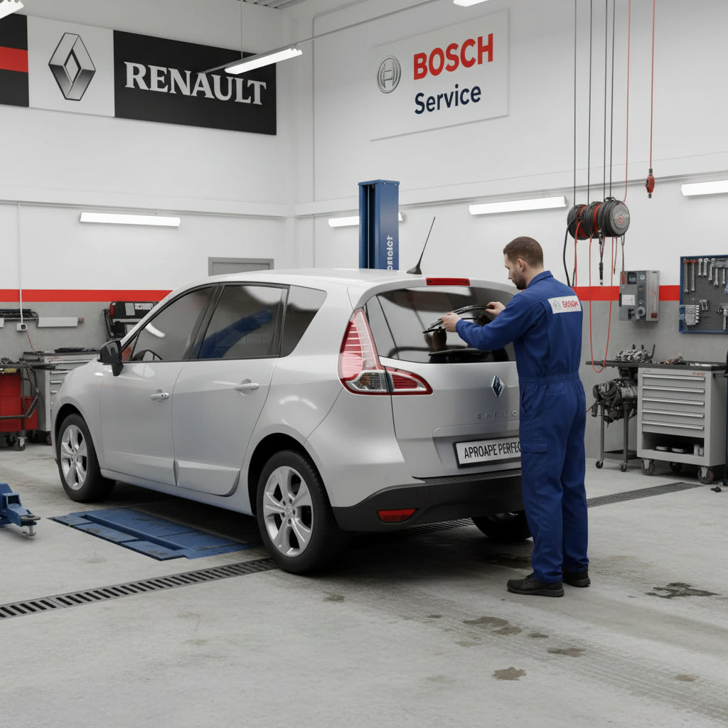 Schimbare Ștergător Lunetă Bosch Rear H840 la Renault Scenic III [JZ] 2009+