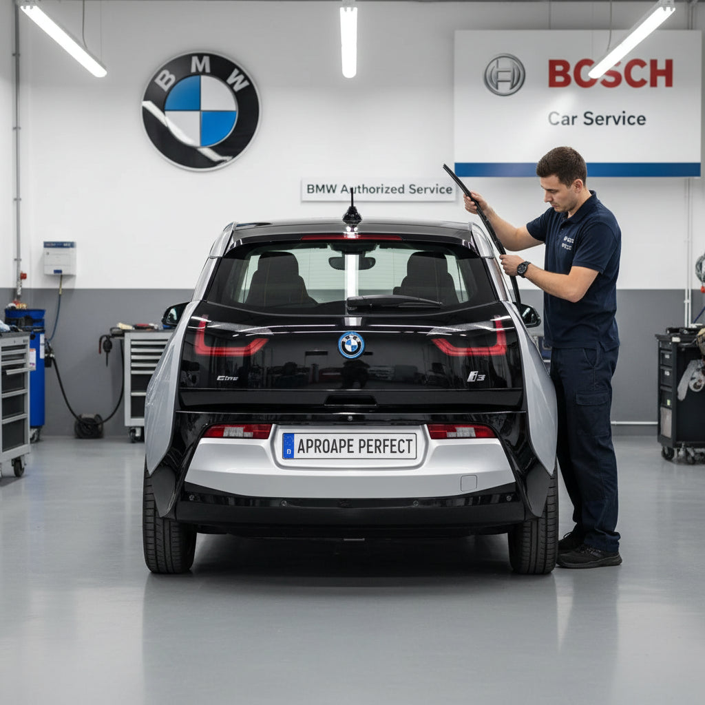 Schimbare Ștergător Lunetă Bosch Rear H840 la BMW i3 [I01] 2013+