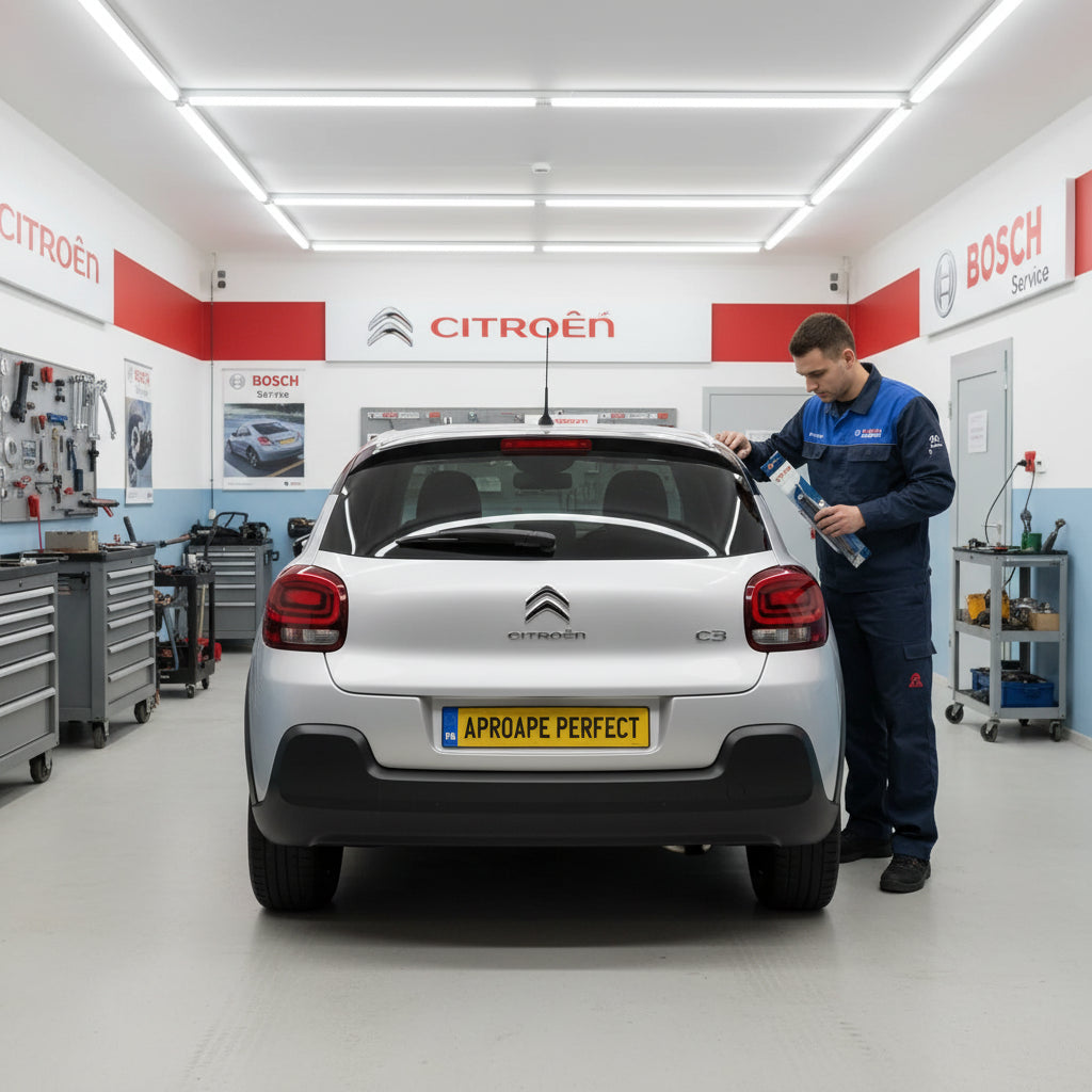 Schimbare Ștergător Lunetă Bosch Rear H840 la Citroën C3 III [B618] 2016+