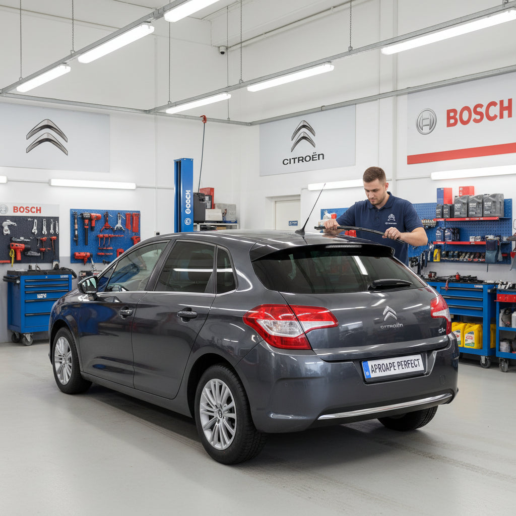 Schimbare Ștergător Lunetă Bosch Rear H840 la Citroën C4 II [B71] 2010+