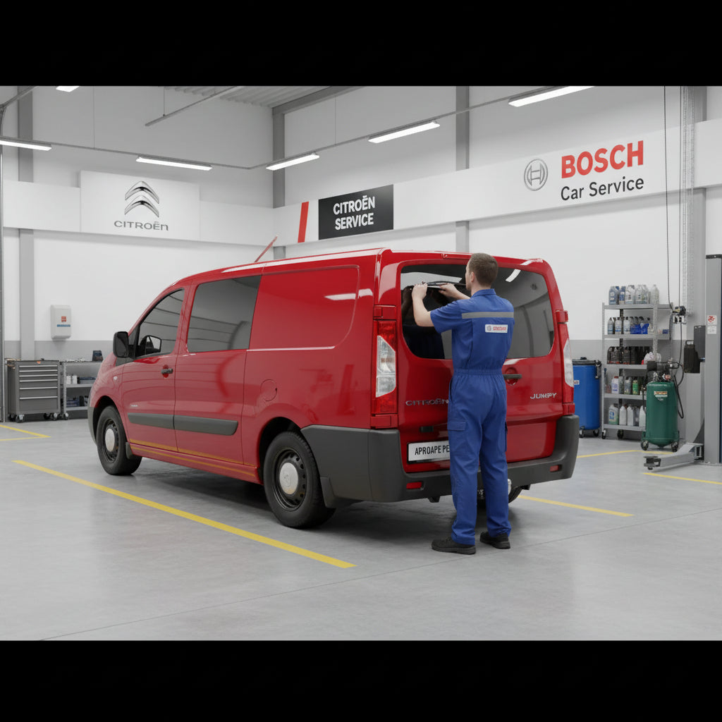 Schimbare Ștergător Lunetă Bosch Rear H840 la Citroën Jumpy [K0] 2016+