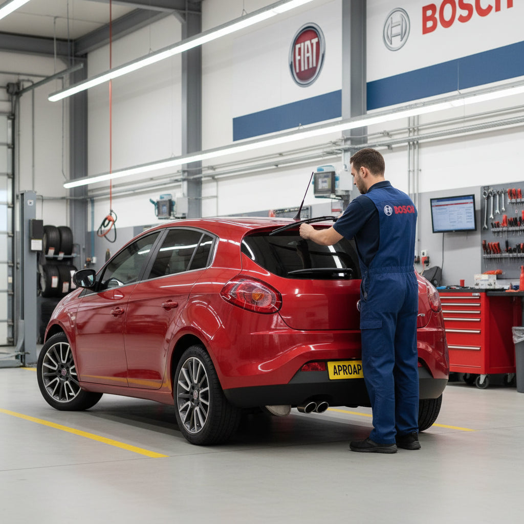 Schimbare Ștergător Lunetă Bosch Rear H840 la Fiat Bravo [198] 2007-2014