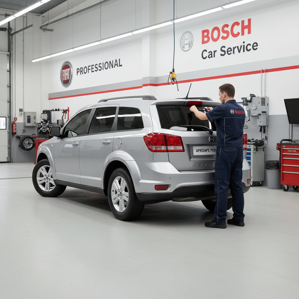 Schimbare Ștergător Lunetă Bosch Rear H840 la Fiat Freemont [345] 2011+